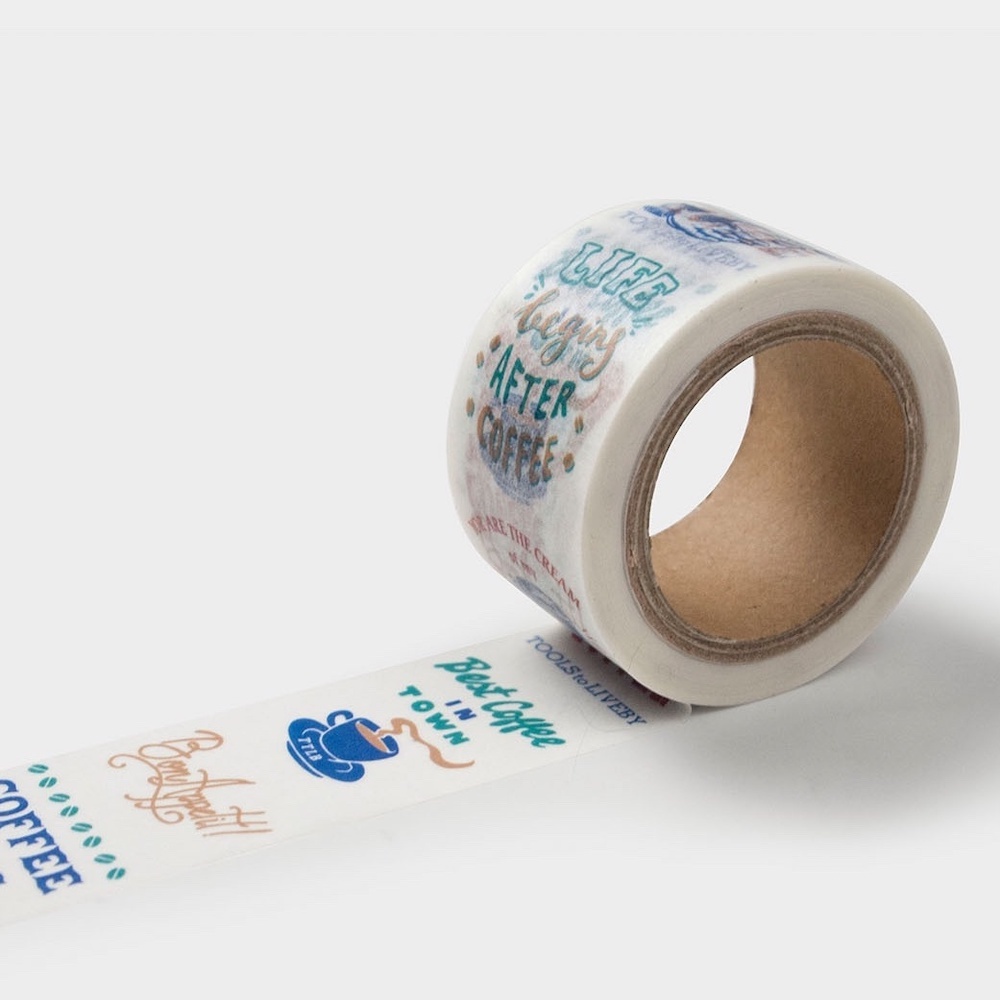 TOOLS to LIVEBY Masking Tape－TTLB CAFE Retro Sign | **1m Length**