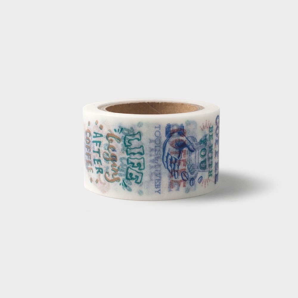 TOOLS to LIVEBY Masking Tape－TTLB CAFE Retro Sign | **1m Length**