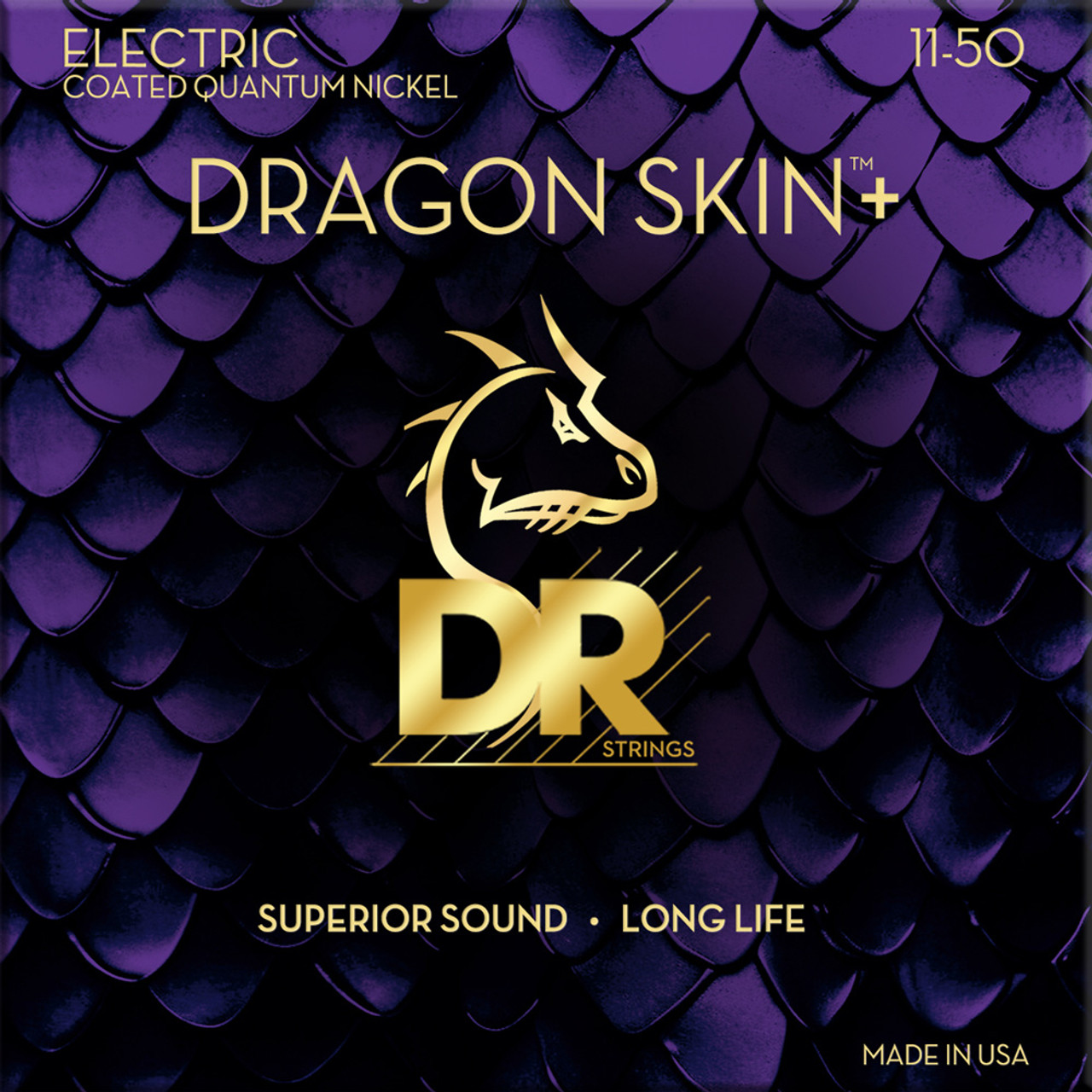 DR Strings DR Strings Dragon Skin+ DEQ-11 電吉他弦 包膜弦 — 三峽吉他 / Bass