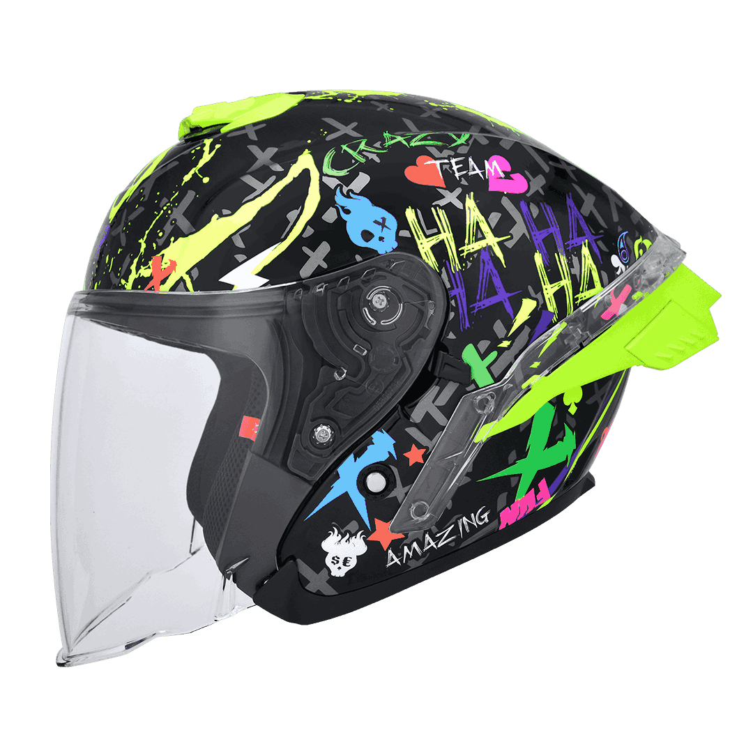 LAZER Tango SR CRAZY 亮黑 彩繪 內墨片款式 大鴨尾