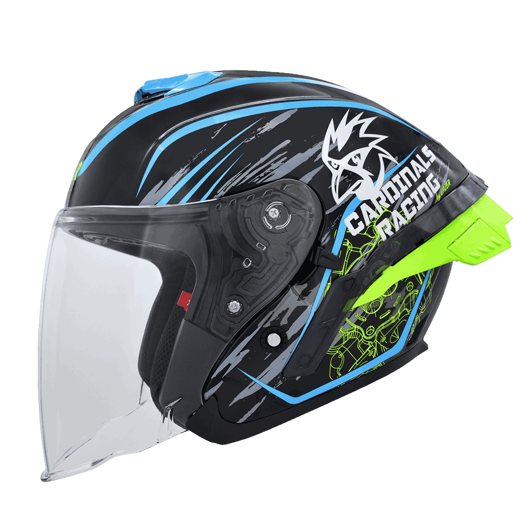 LAZER Tango SR Cardinals Racing 亮黑 彩繪 內墨片款式 大鴨尾