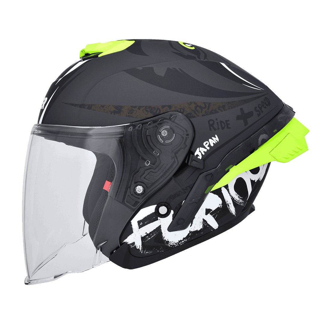 LAZER Tango SR Oni 消光黑 彩繪 內墨片款式 大鴨尾