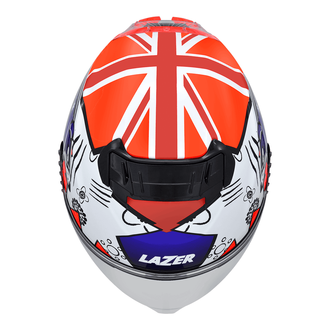 LAZER Tango SR Tasmani 亮光螢光橘 彩繪 內墨片款式 大鴨尾