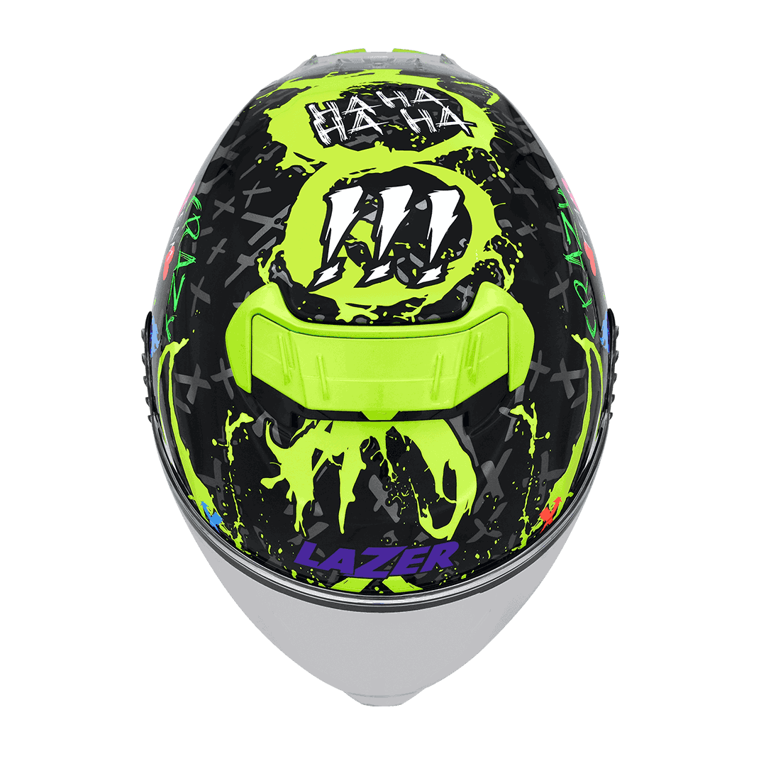 LAZER Tango SR CRAZY 亮黑 彩繪 內墨片款式 大鴨尾