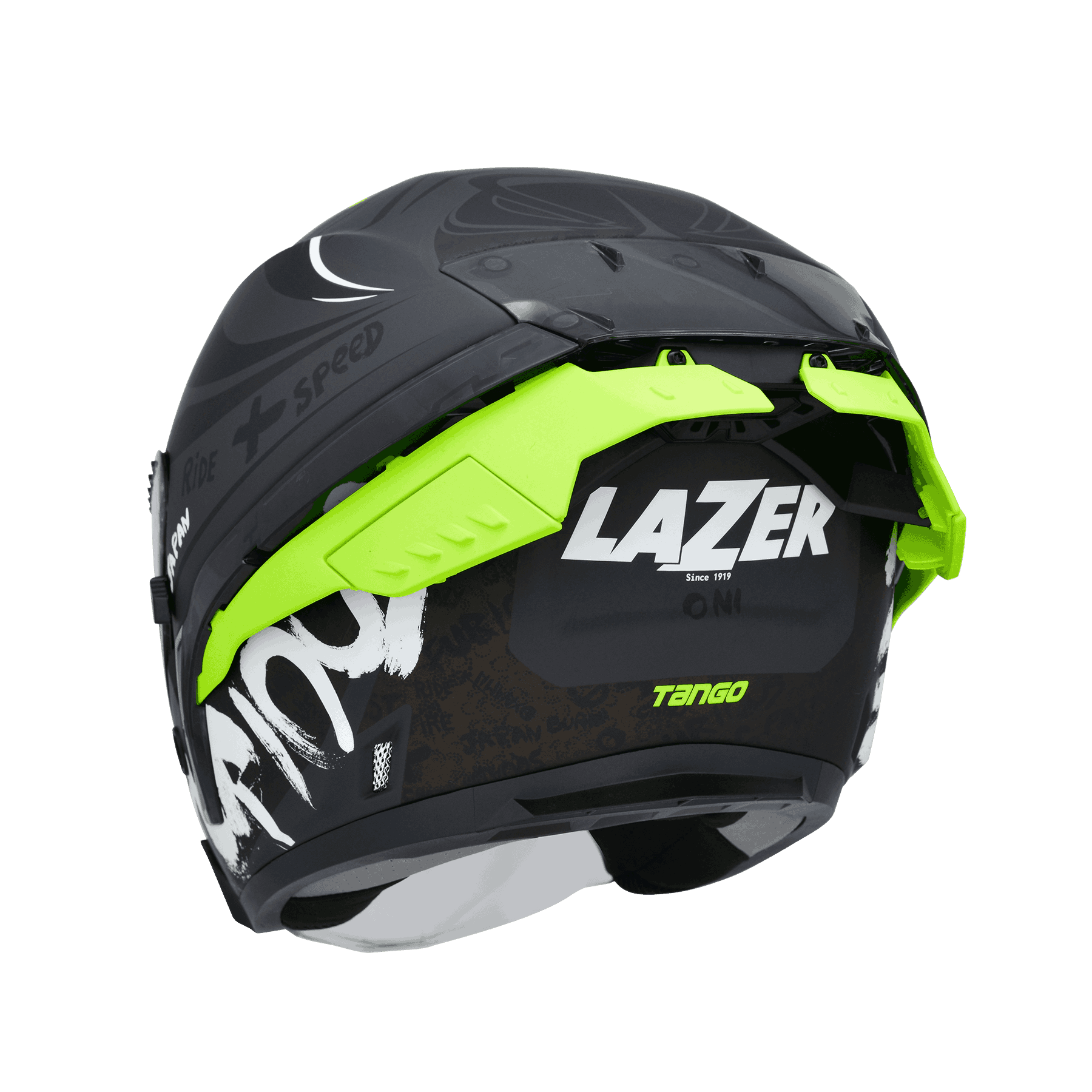 LAZER Tango SR Oni 消光黑 彩繪 內墨片款式 大鴨尾