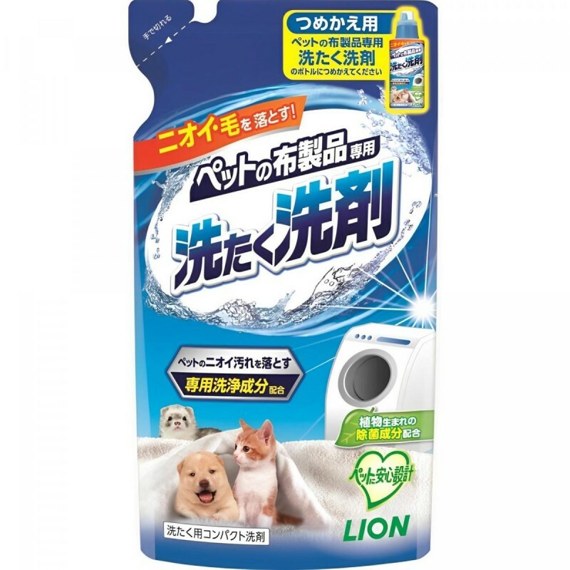 LION 寵物布製品 專用洗衣液 補充裝 320g