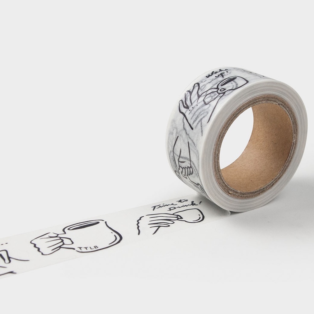TOOLS to LIVEBY Masking Tape－TTLB CAFE Coffee Cup | **1m Length**