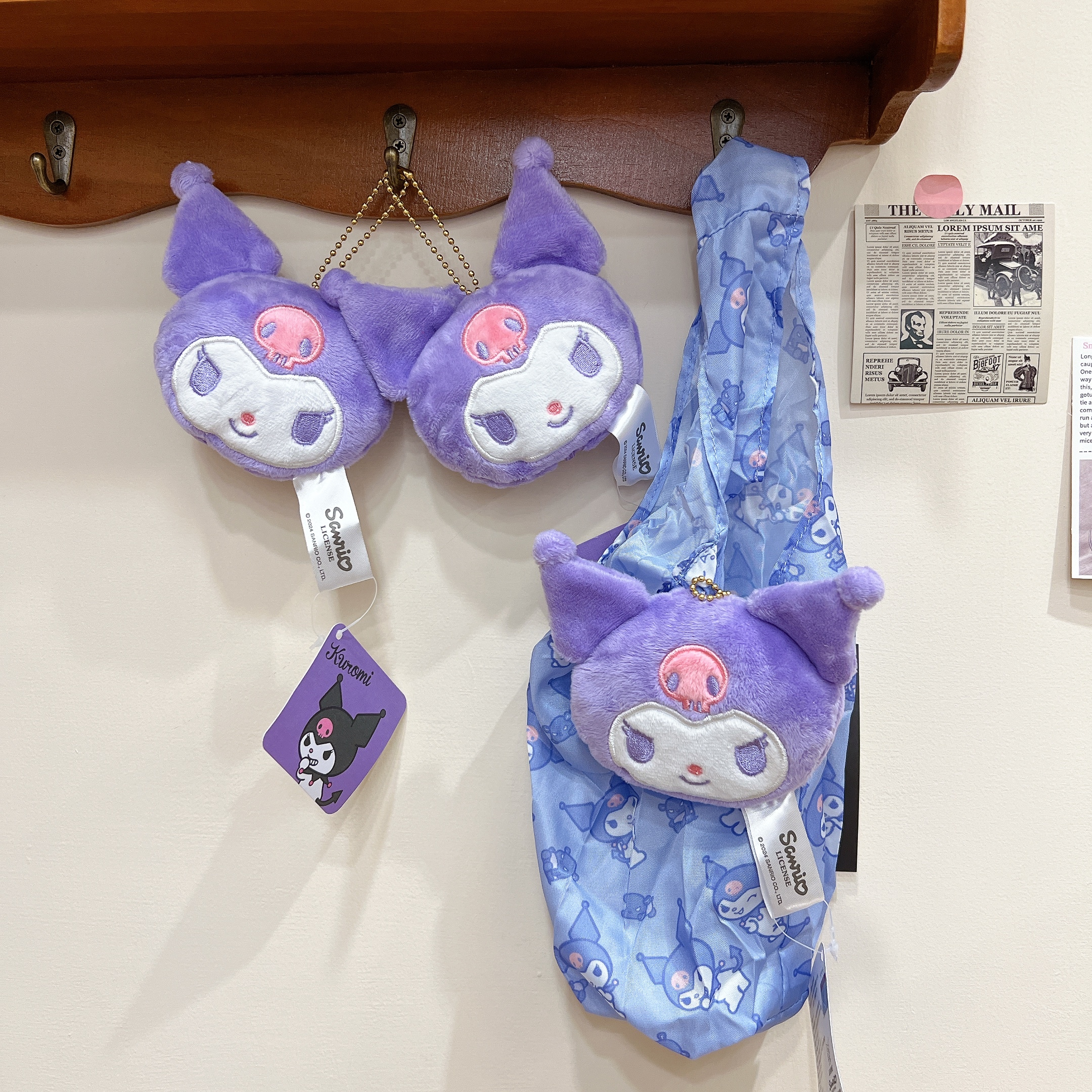 《81103》酷洛米吊飾-飲料提袋