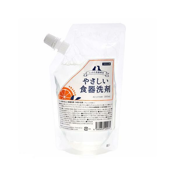 Axie 寵物專用 洗碗 橙香 補充裝300ml