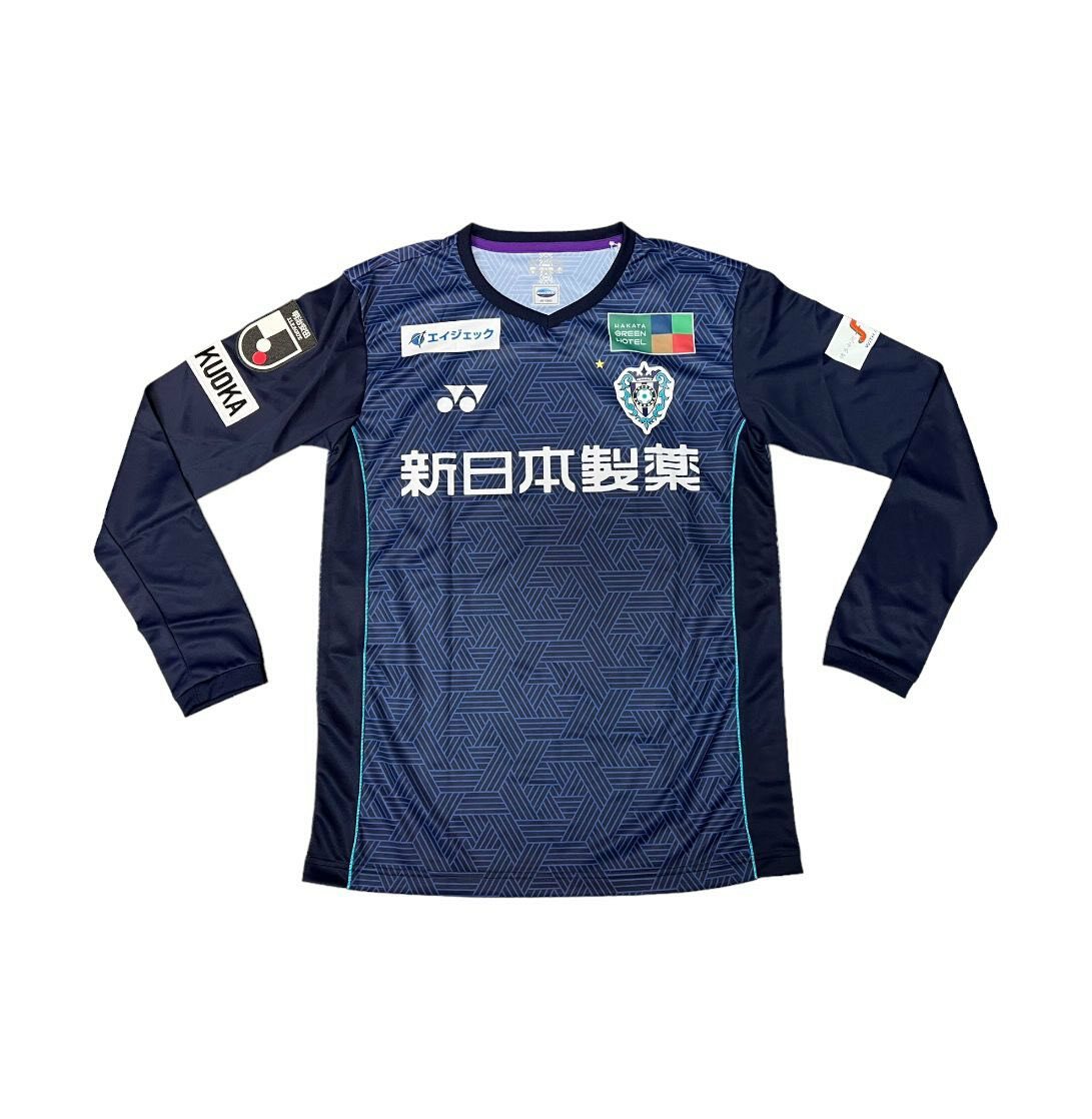 2024 福岡黃鋒 主場長袖 球員版球衣 (連背面贊助)