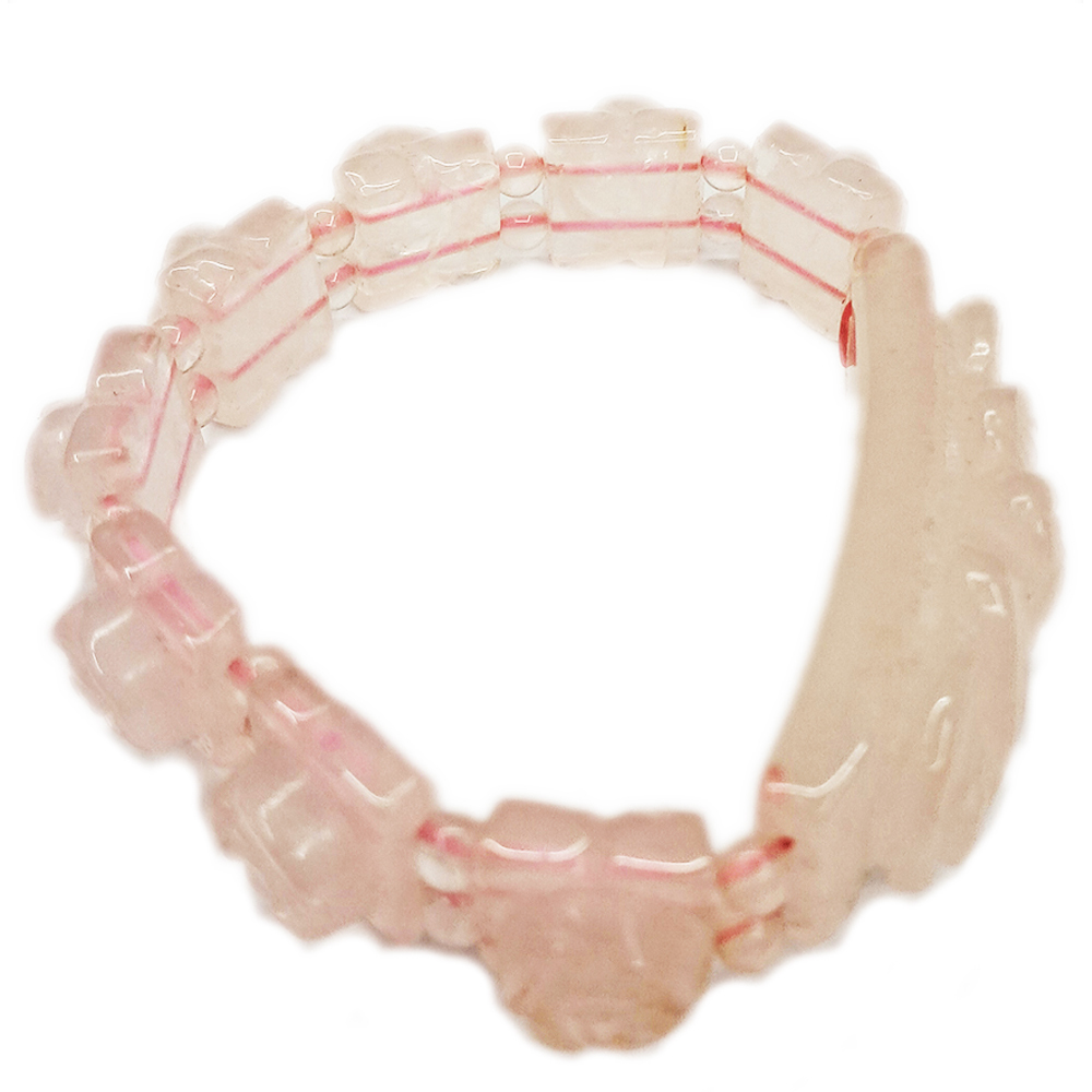 福在眼前{粉晶}玫瑰手鍊【十方】153558