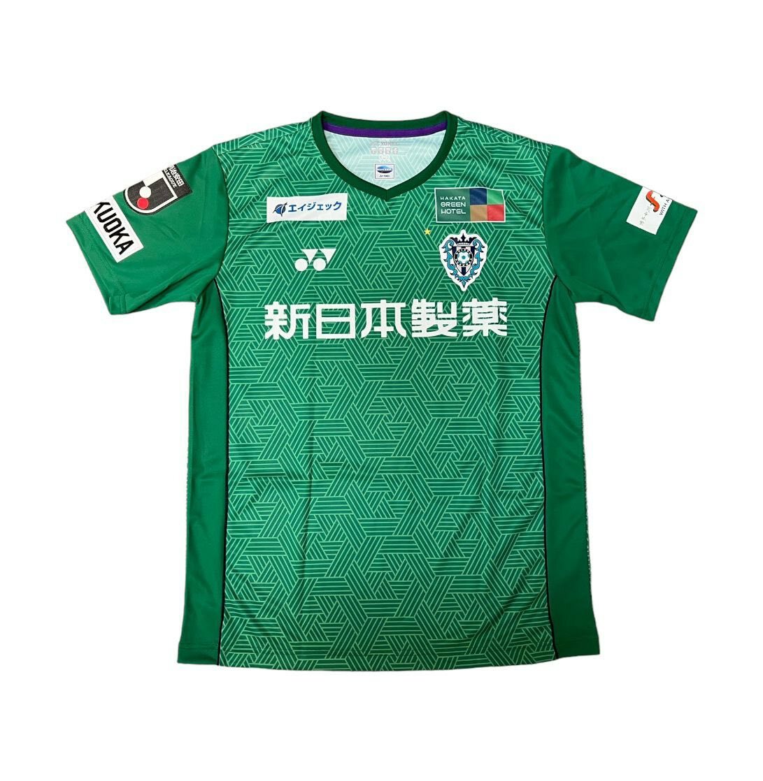 2024 福岡黃鋒 1ST GK 球員版球衣 (連背面贊助)