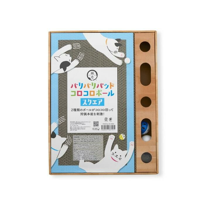 貓壹 磨爪板+玩具球 30x40cm