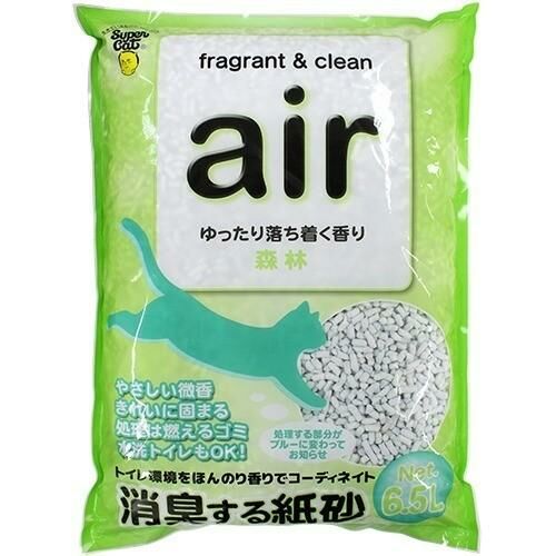 air 貓用 消臭紙砂 森林香味 6.5L