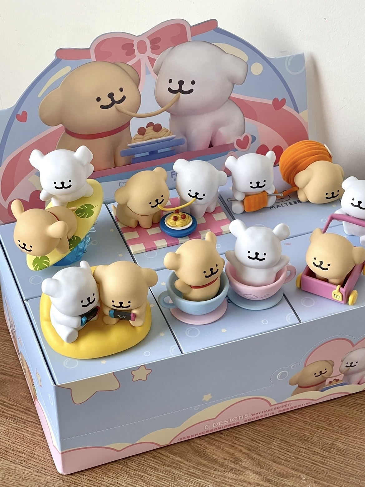 MALTESE 線條小狗 歡樂連連系列 盲盒 公仔 / 預購