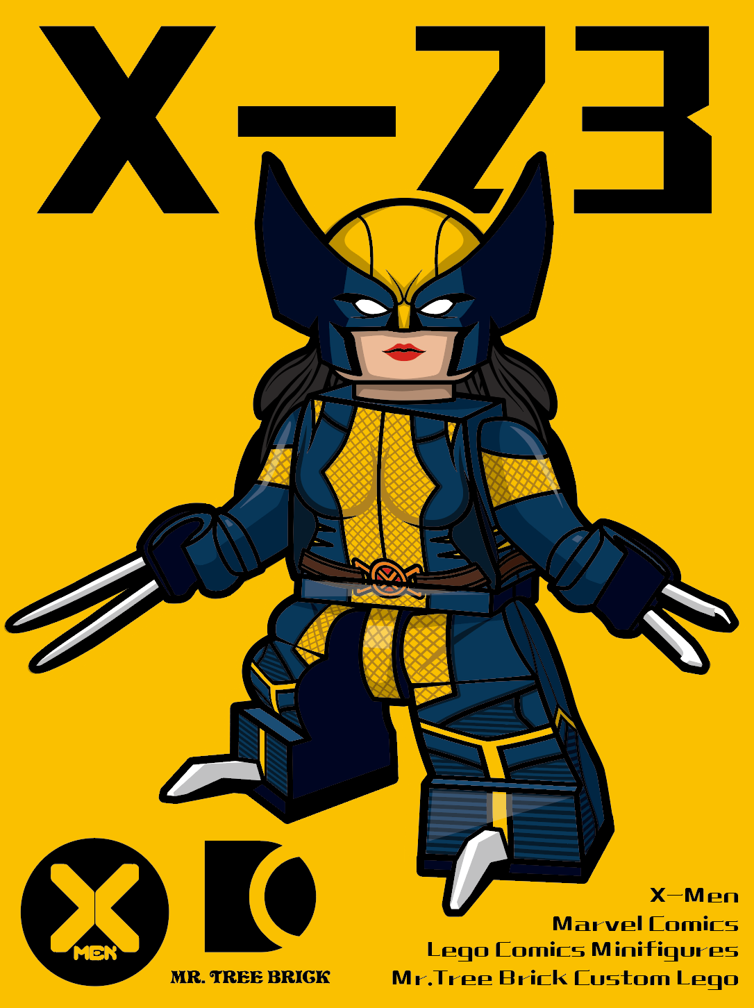 【Mr. Tree Brick】X 23 勞拉