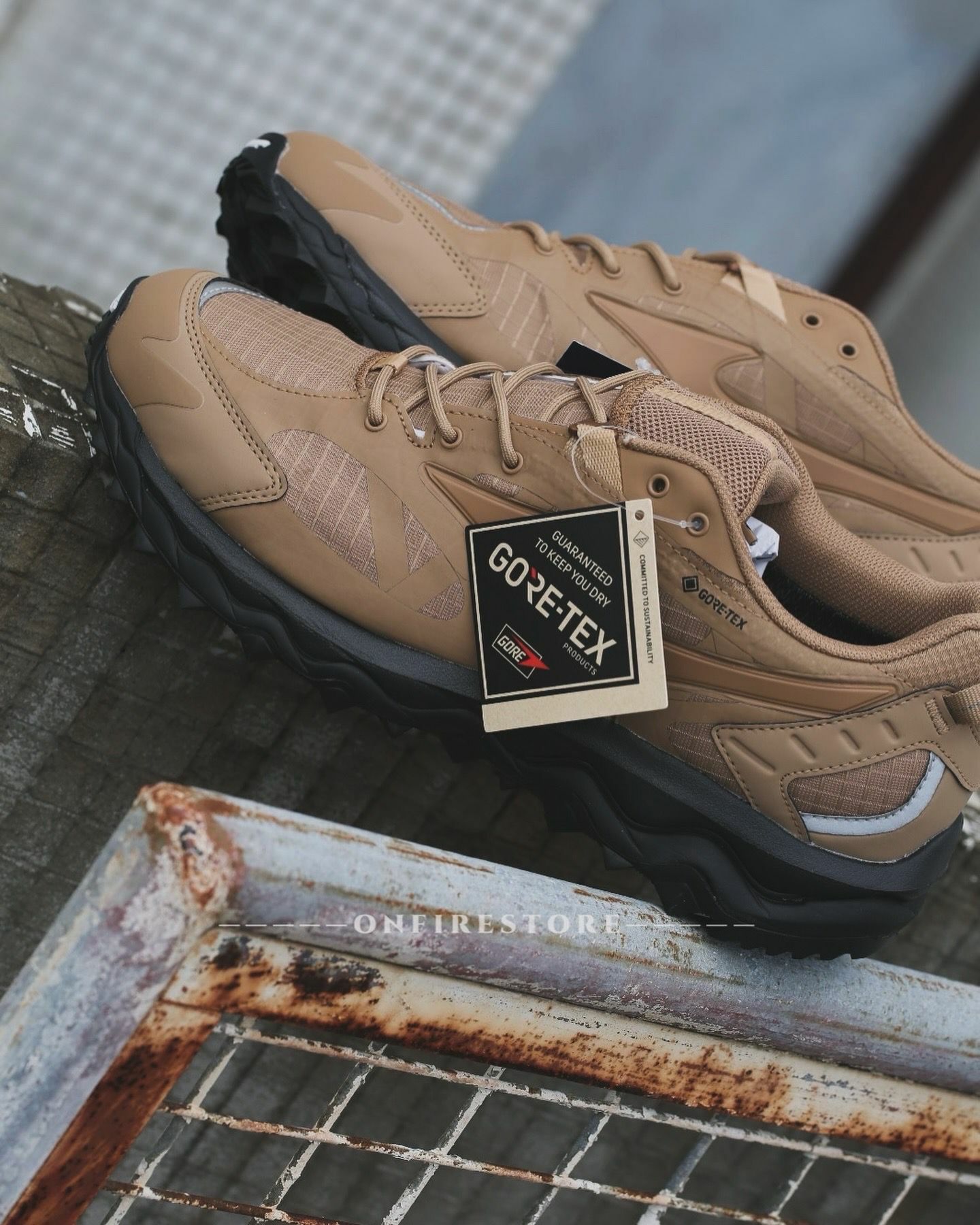 {現貨} Mizuno WAVE MUJIN TL gtx Tiger Eye