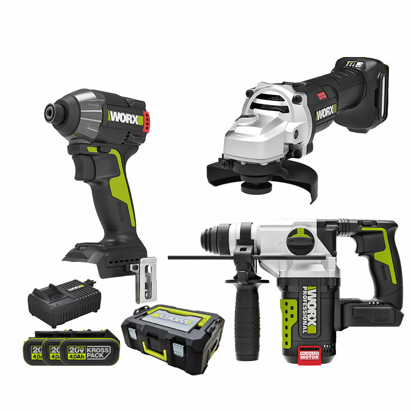 威克士｜水電三機組進階A-箱版（WU291D+WU389+WU806）