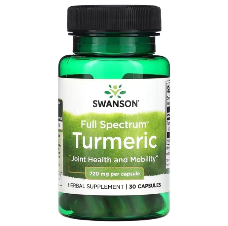【Swanson】 Turmeric 薑黃素 720 mg 30顆