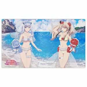 魔王学院の不適合者 II 描き下ろしラバーマット(ミーシャ＆サーシャ/ウエディング)