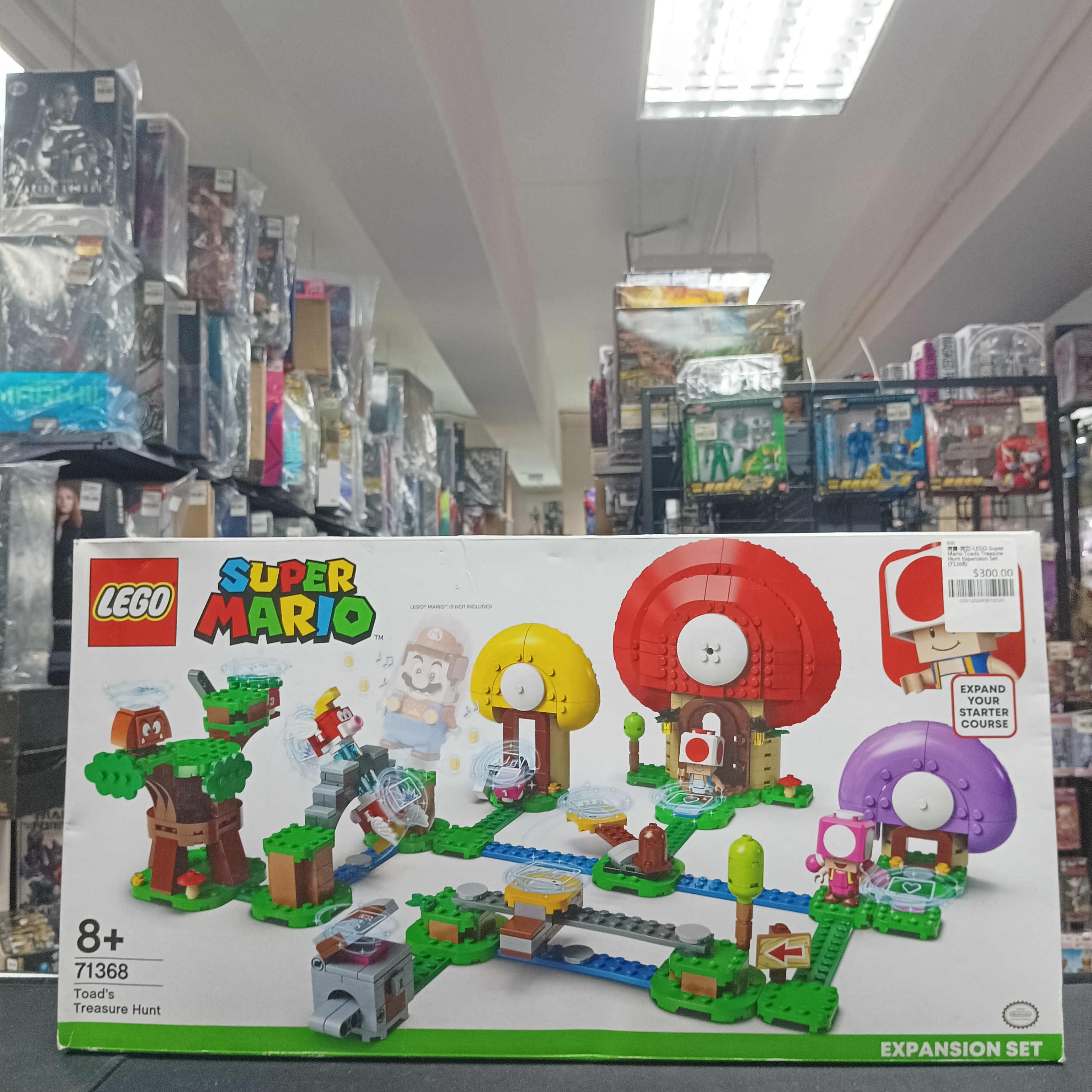 寄賣-其它-LEGO Super Mario Toad's Treasure Hunt Expansion Set (71368) 