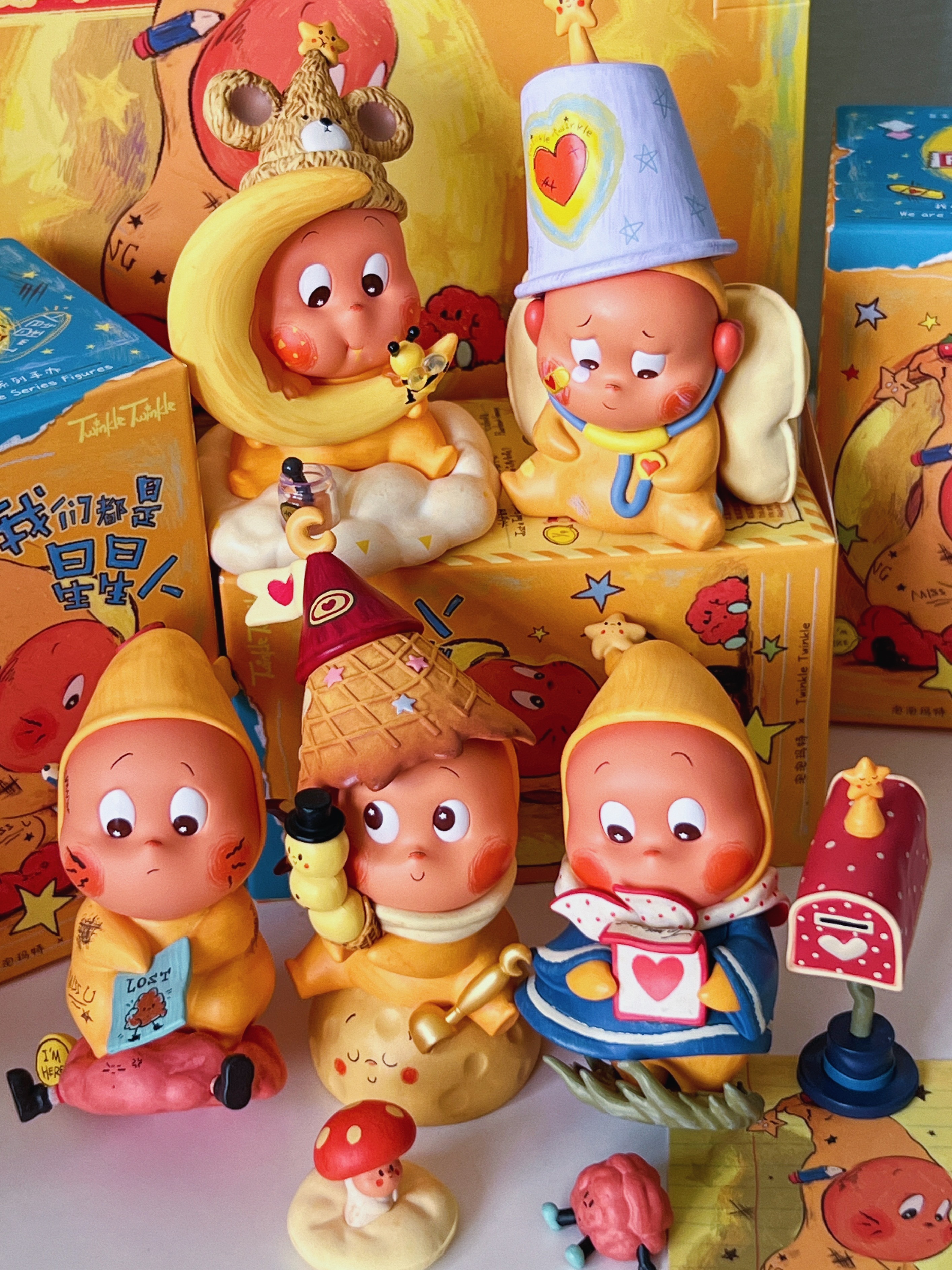 TWINKLE TWINKLE 我們都是星星人系列 盲盒 公仔 擺設 / 預購