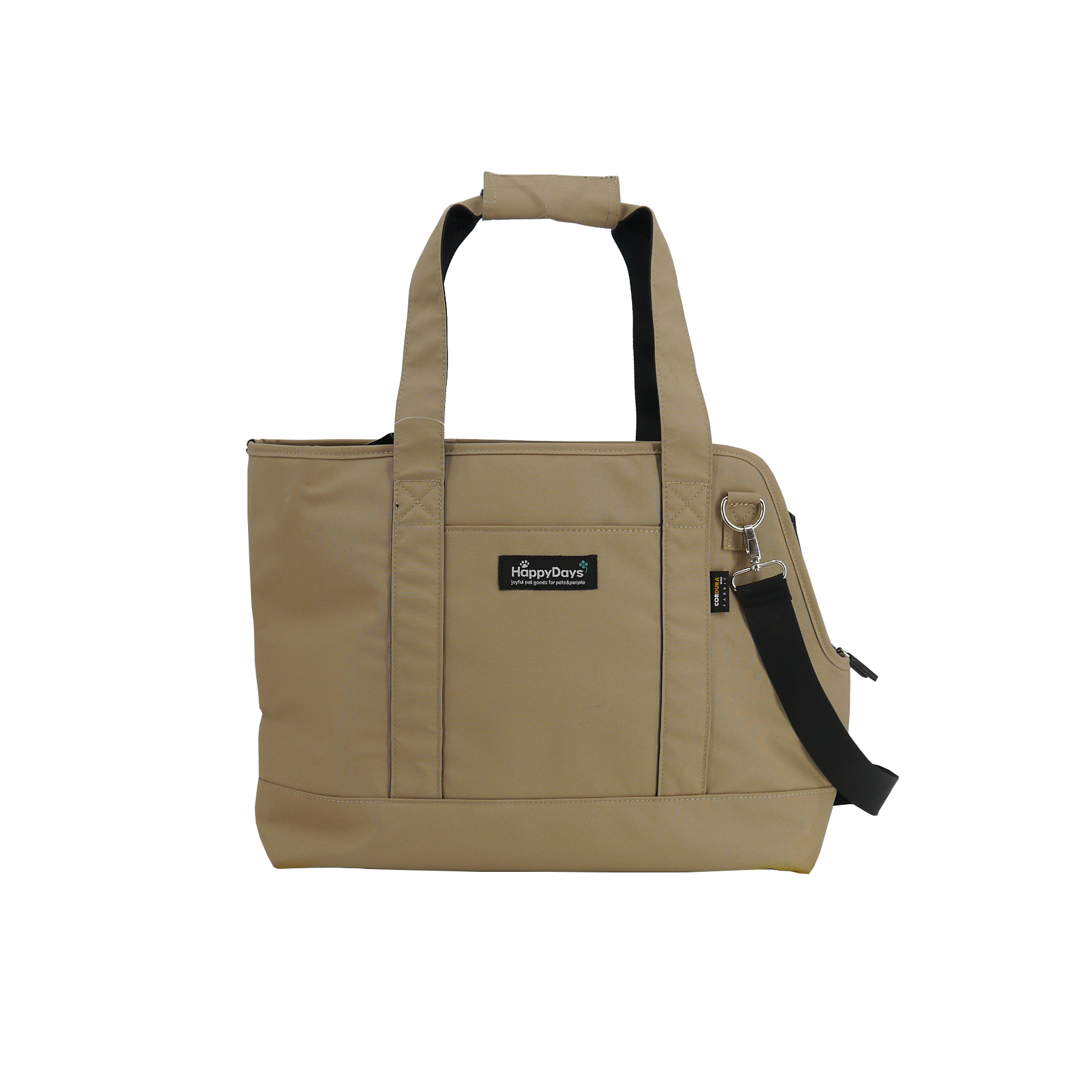 HappyDays 2ways 手提寵物袋 卡其色