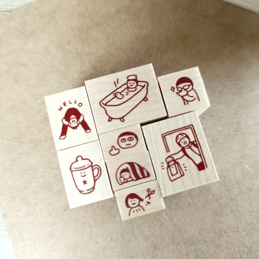 日本little lu．其他尺寸I原創印章 2024夏季新品