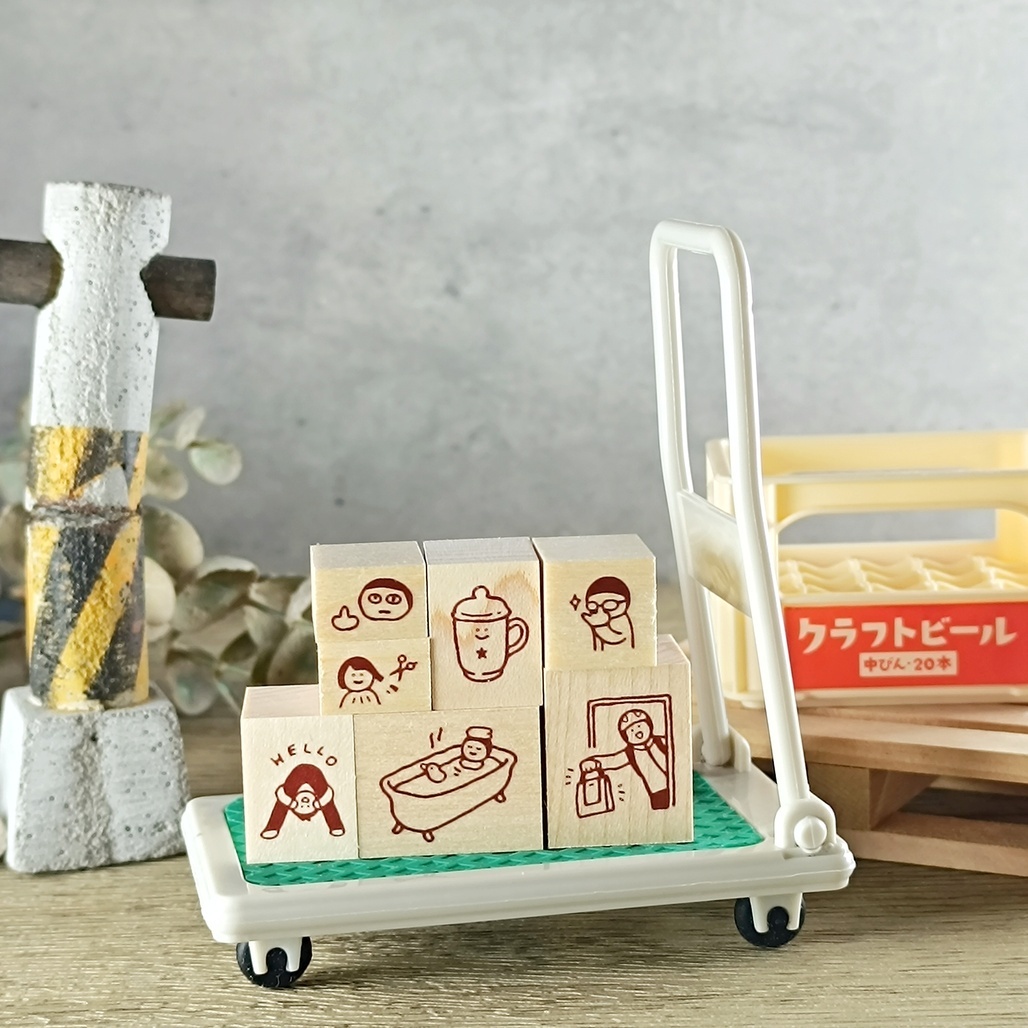 日本little lu．其他尺寸I原創印章 2024夏季新品