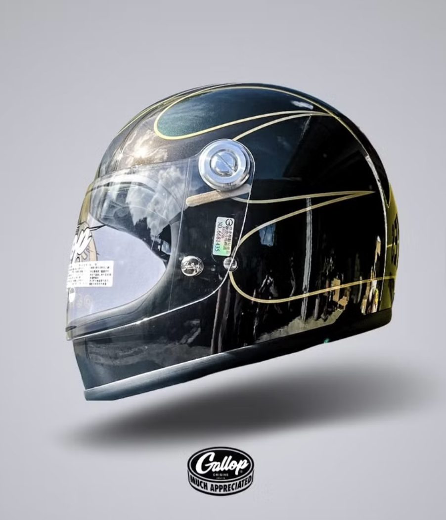 GALLOP TRACK SAFETY HELMET 1932 樂高帽 橄欖綠
