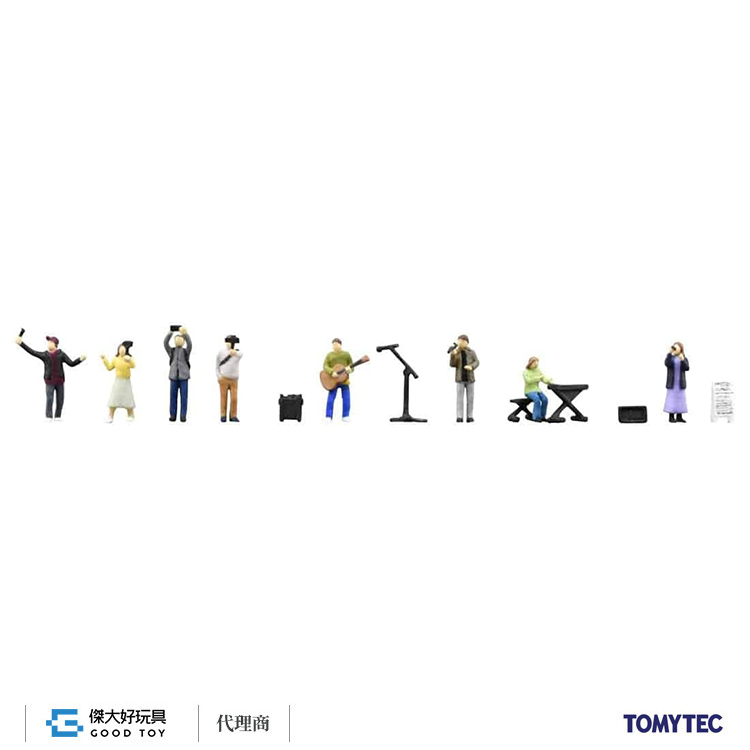 TOMYTEC 330714 人間 142 車站前的人們