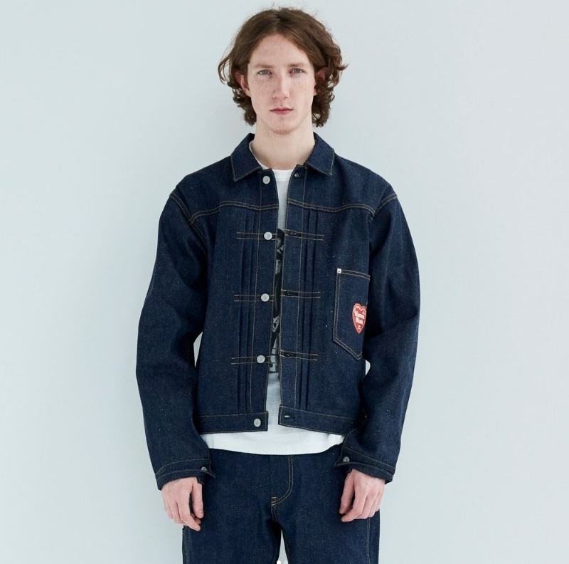 HUMAN MADE 2024 DENIM WORK JACKET PAST - PRE ORDER ITEM (預訂中)