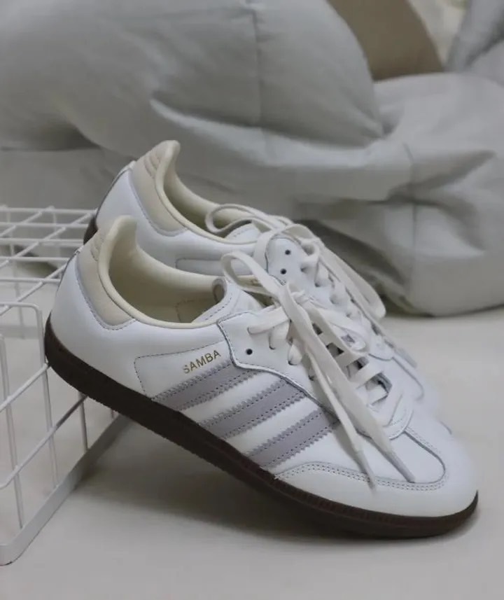 【Luxury】價格浮動尺寸報價 adidas 愛迪達 德訓鞋 Samba OG 男鞋 女鞋 灰 白 休閒鞋 復古 焦糖底 IH4880