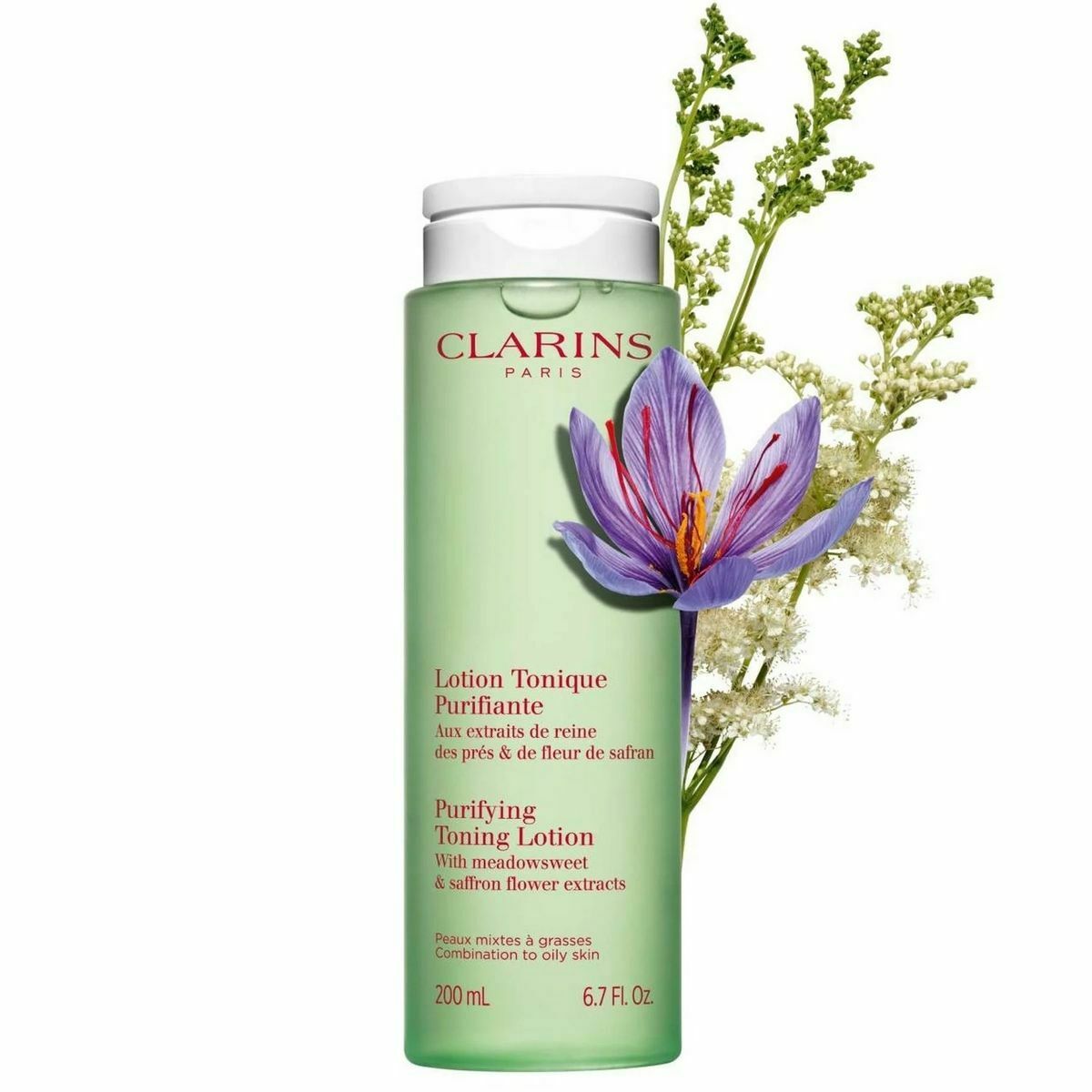 CLARINS植萃淨化爽膚露 (混合至油性肌適用) 200ml (平行進口)