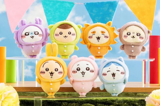 現貨-日本正版 Chiikawa 睡衣派對 公仔吊飾