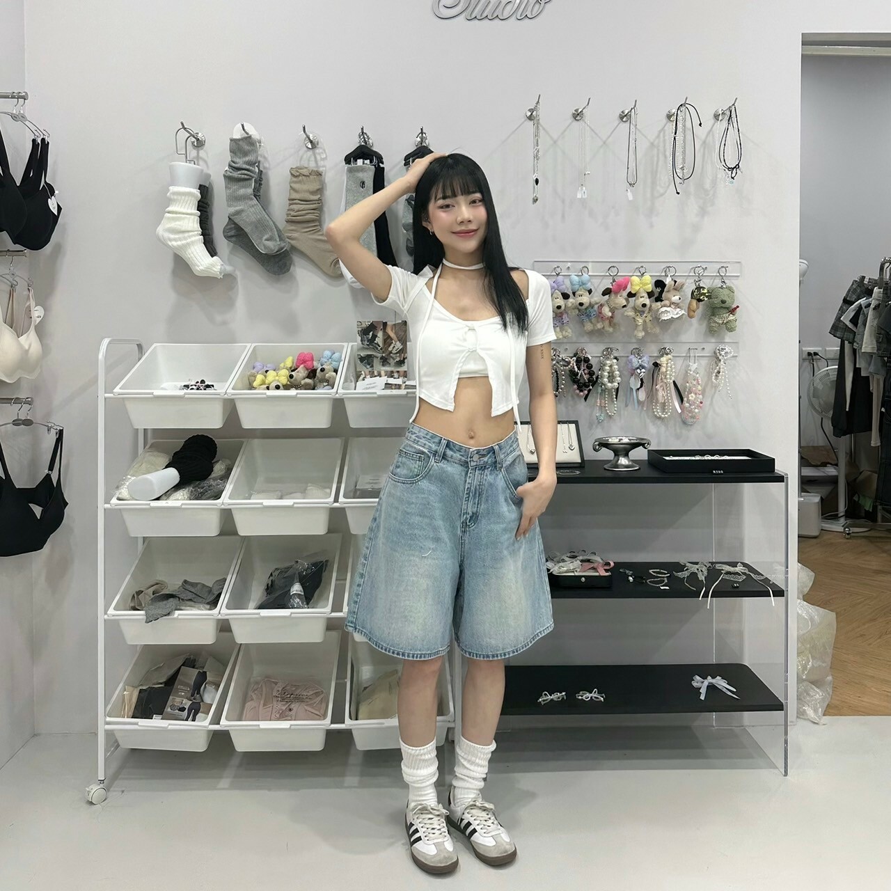 版型極好顯瘦五分褲