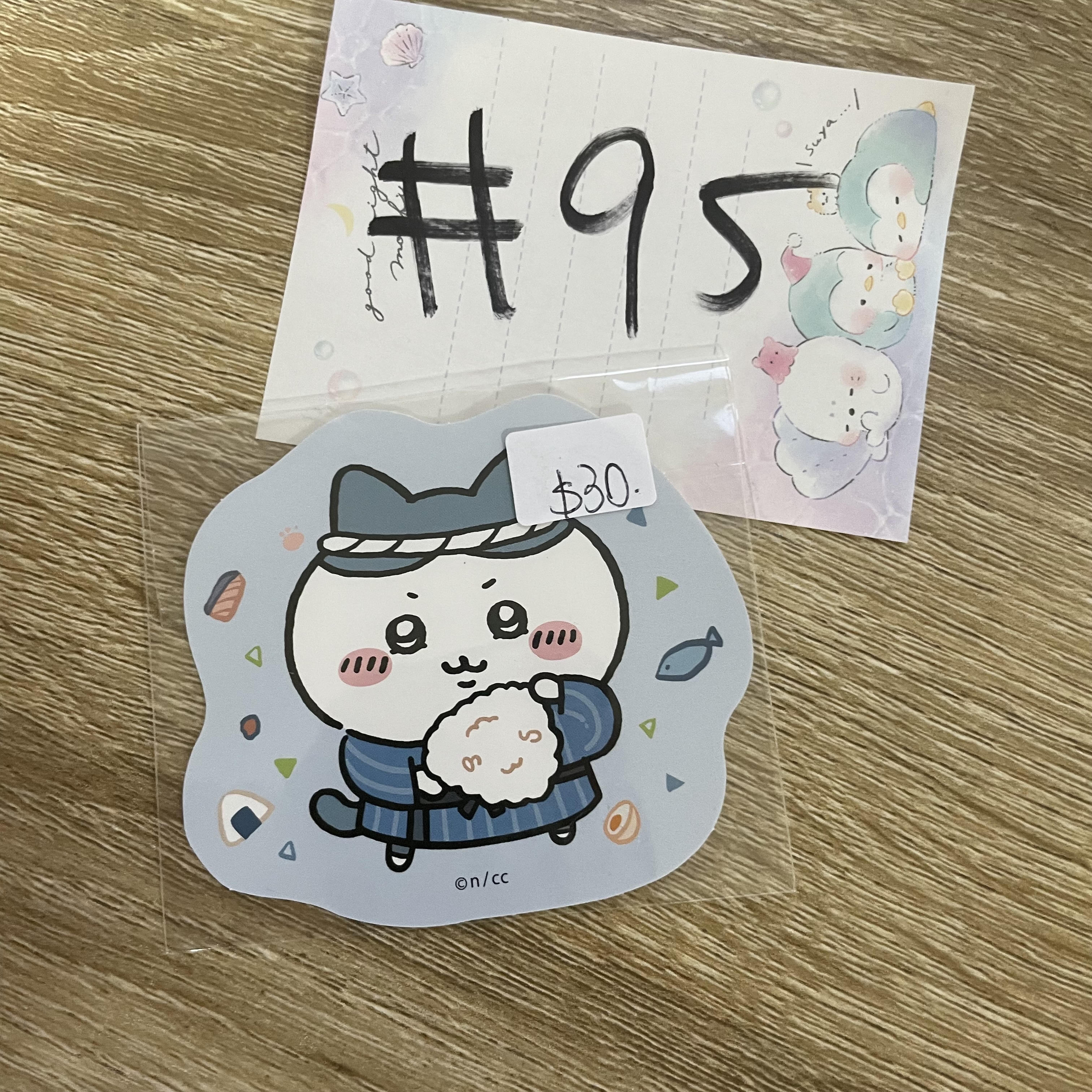 CHIIKAWA 八字貓 貼紙#95