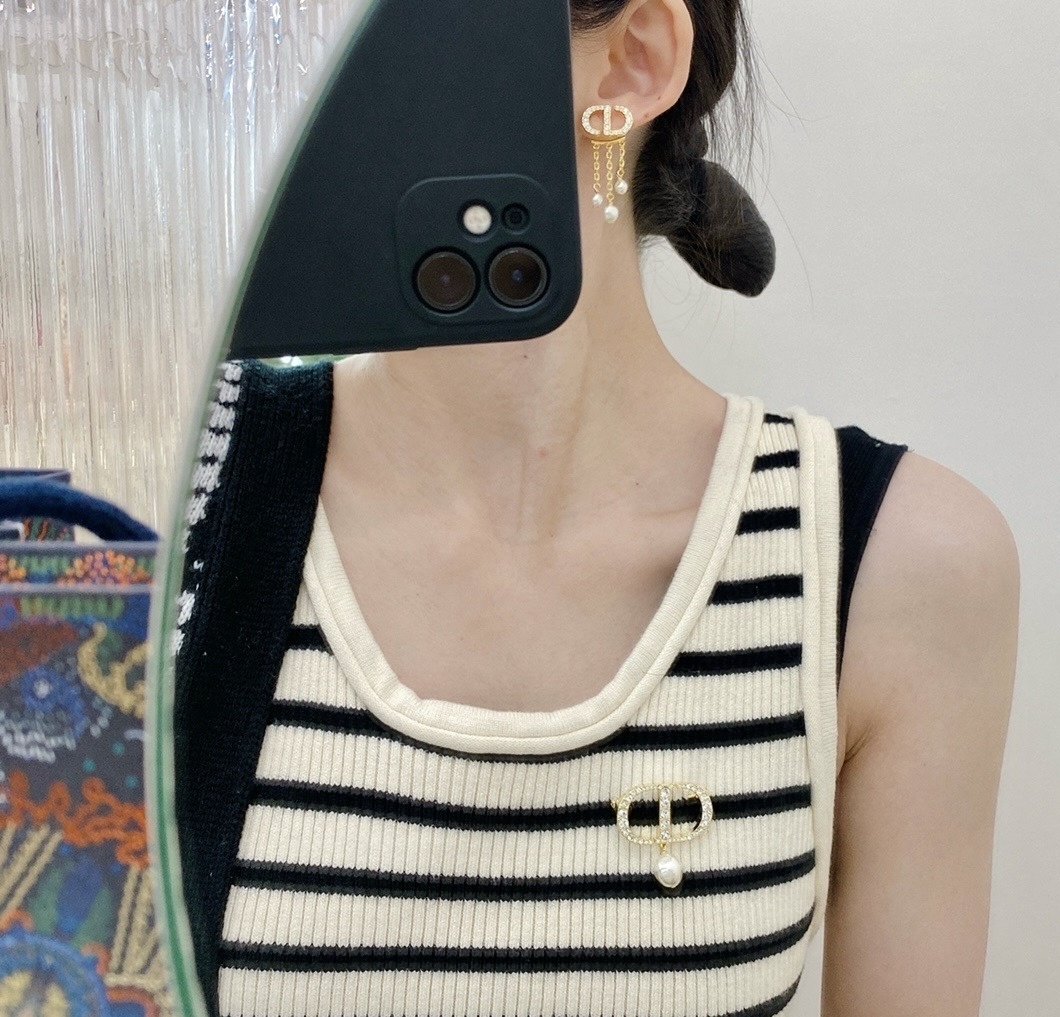 18k CD”personalized流蘇鑽珍珠墜全系列定製