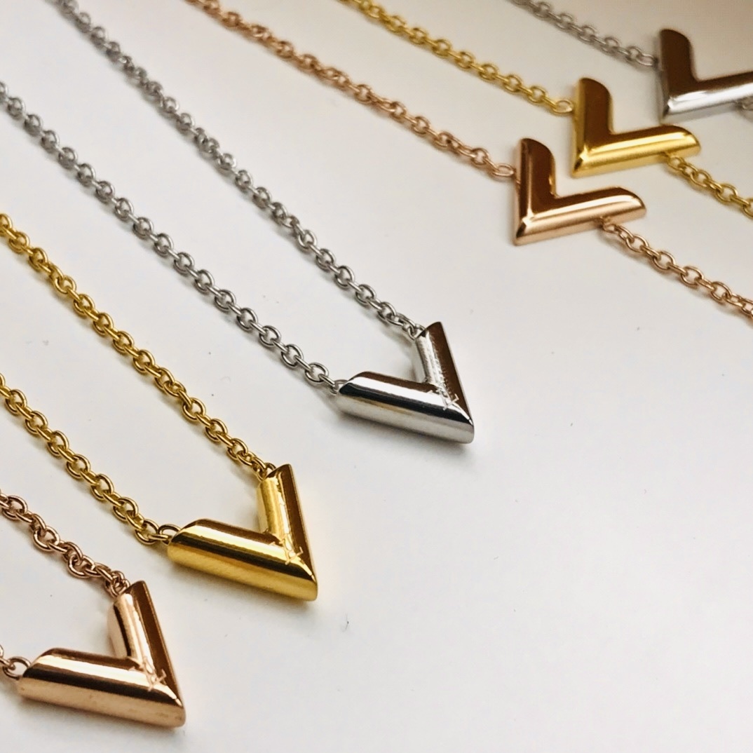 18k V”personalized經典高奢定製項鍊