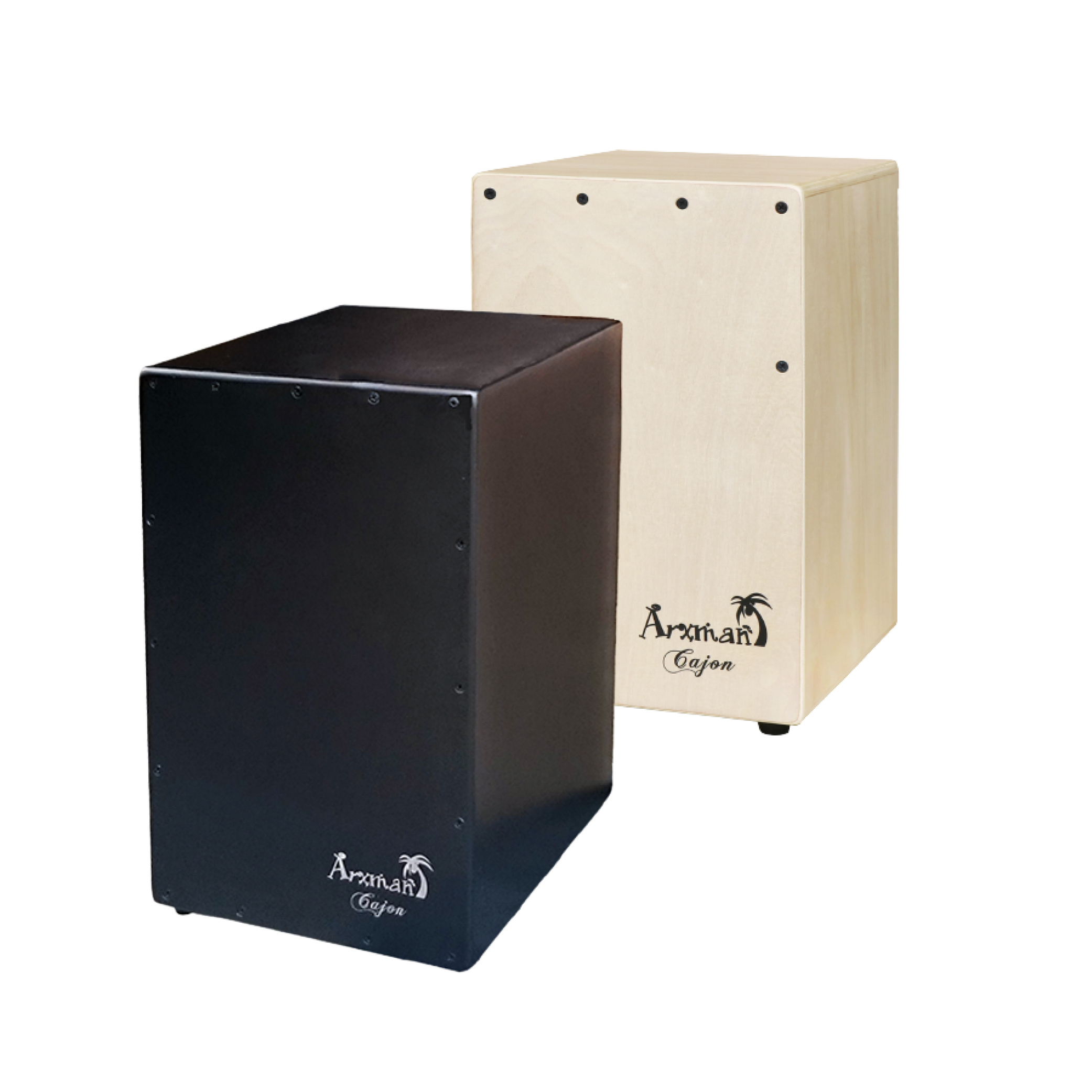 Arxman Arxman / CJ10 椴木木箱鼓(黑/原木)(附袋) — 三峽鼓 / 打擊