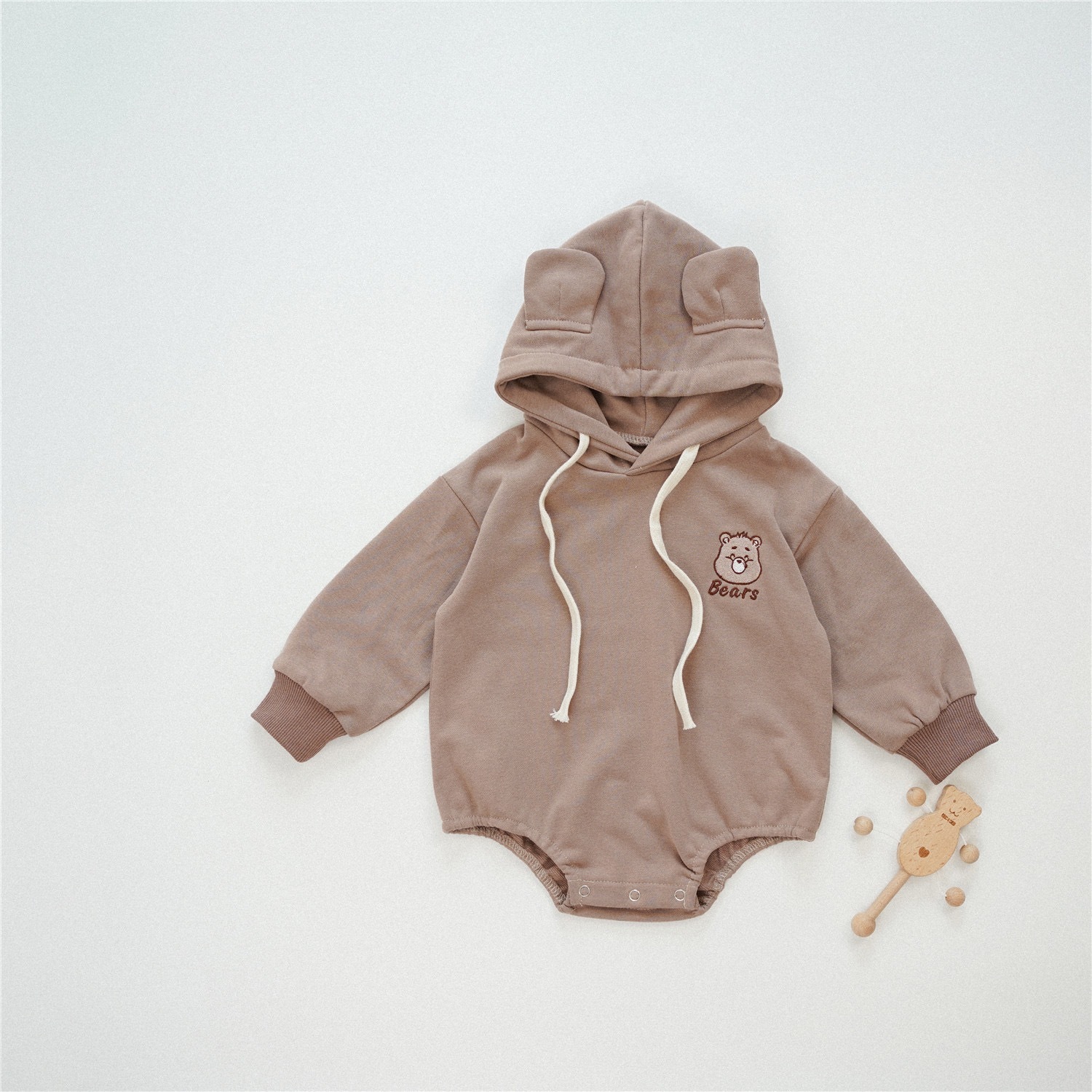 糖果熊熊熊帽包屁衣