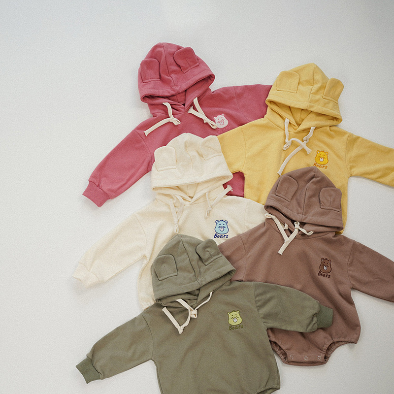 糖果熊熊熊帽包屁衣