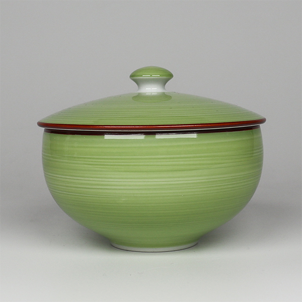 【波佐見燒】綠巻桔梗繪蓋付 茶杯