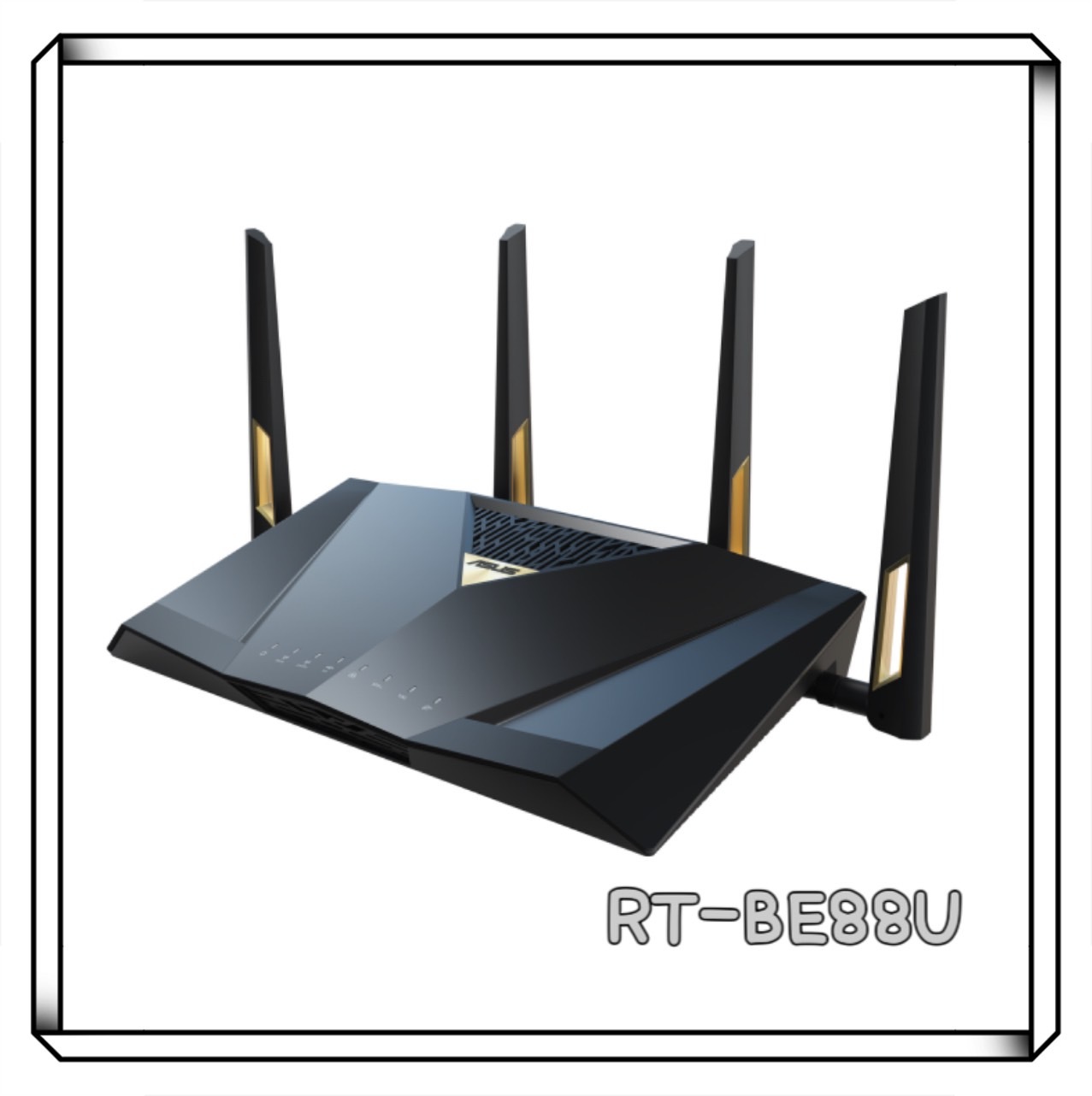 ASUS 華碩 RT-BE88U BE7200 WiFi 7 AiMesh 雙頻電競路由器