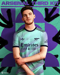 2024 Arsenal Third Away Shirt with Nameset