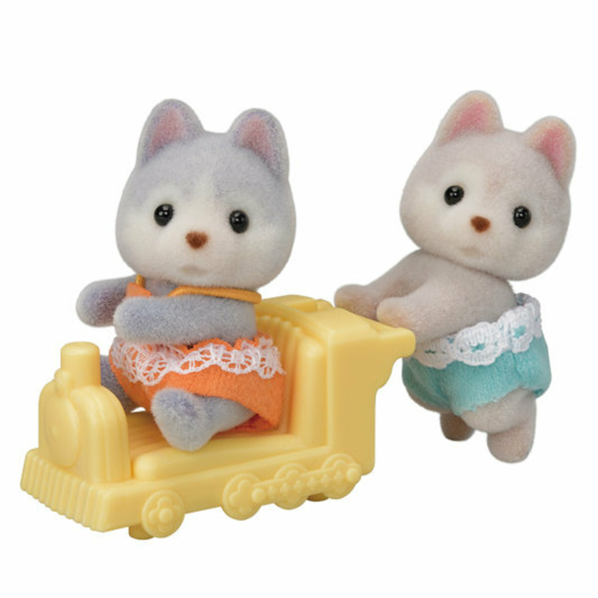 Sylvanian Families 森林家族 - 哈士奇孖生BB