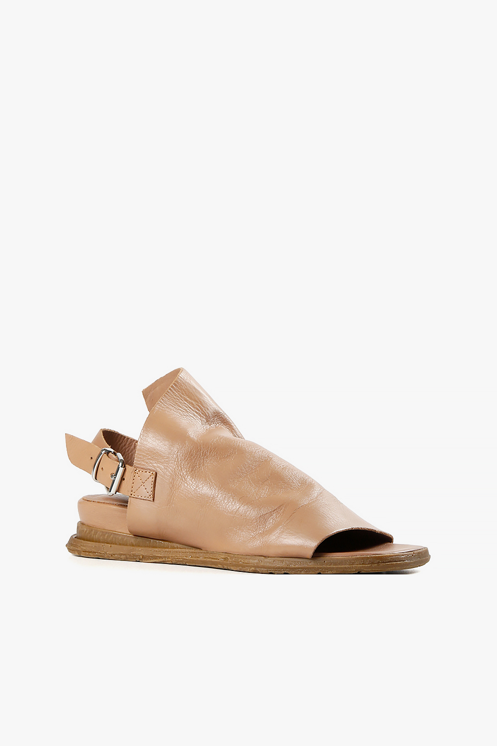 Cover Up Softy Sandal 鞣革後條帶魚口涼鞋