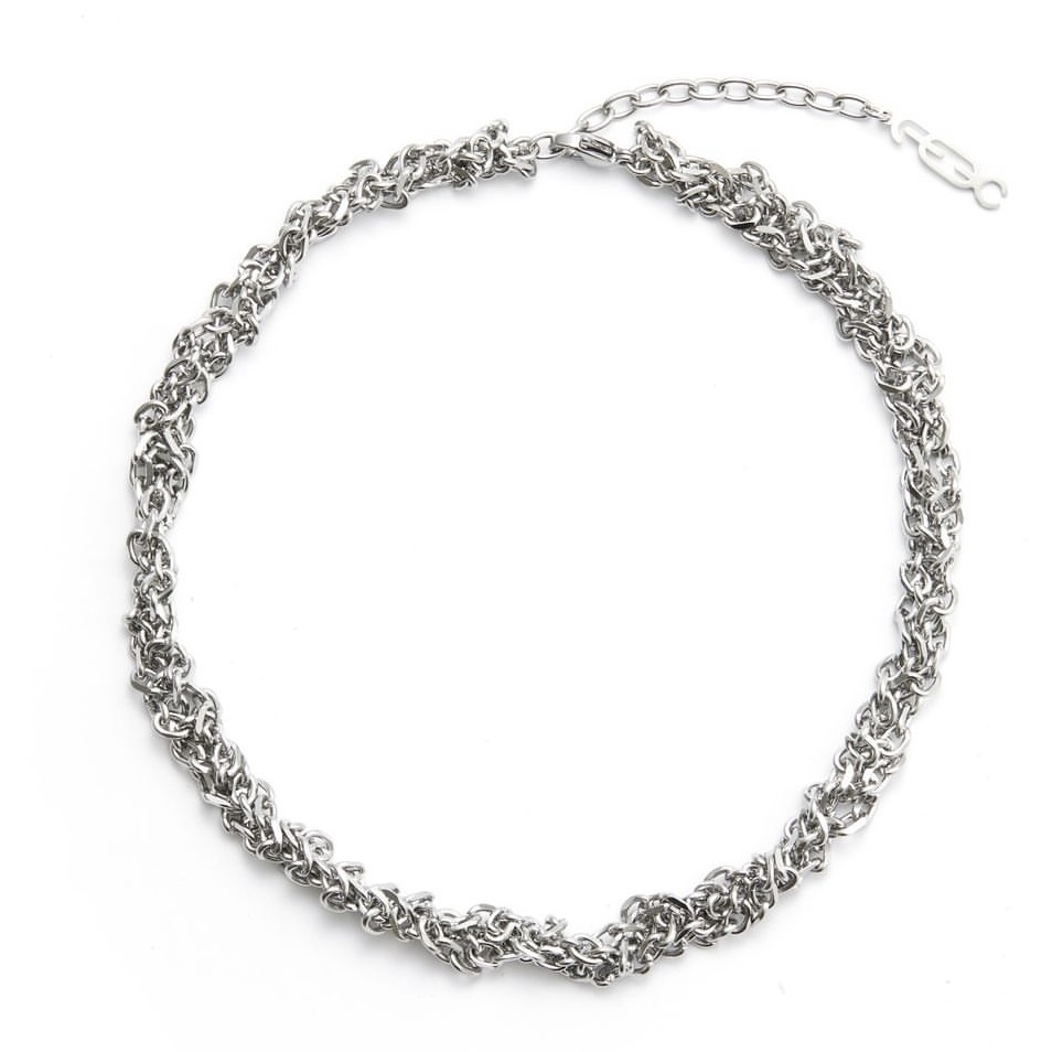 Fe3c Braid Necklace 不鏽鋼 編織 項鍊