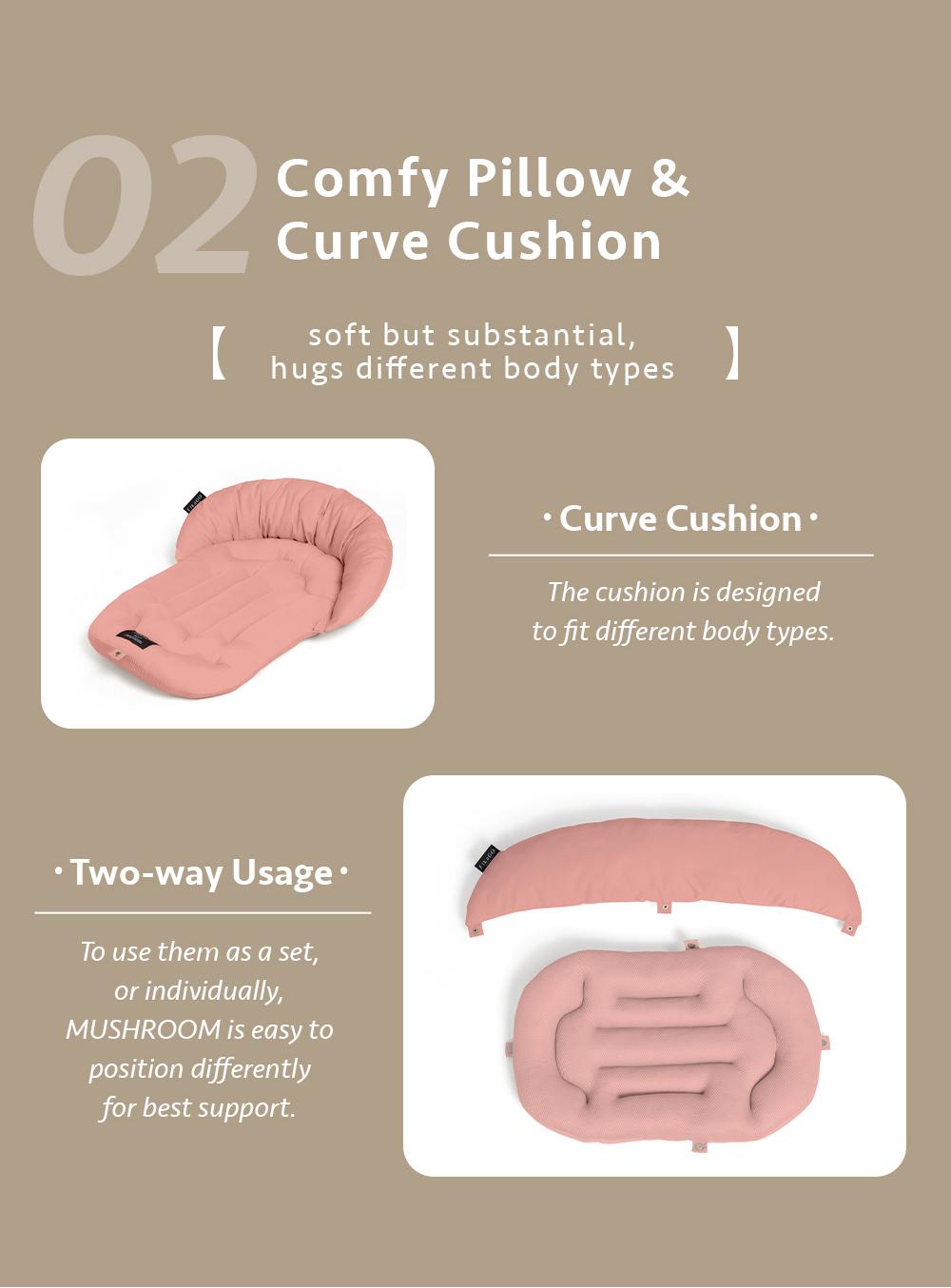 FikaGO MUSHROOM| pet cushion