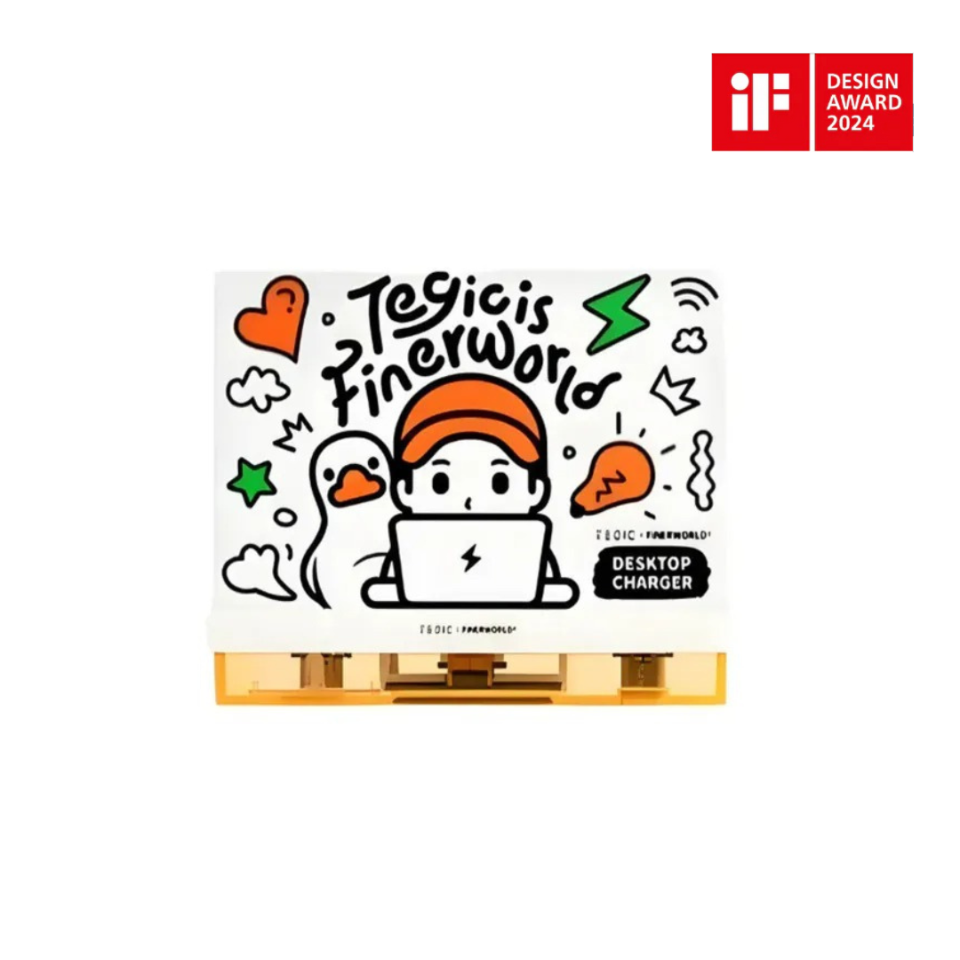 TEGIC X  FINERWORLD(文青風格) QUICKBEE 130W 桌面電源插座